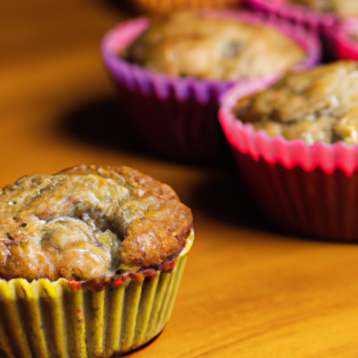 Indulge in the goodness of gluten-free banana muffins for a healthy snack.