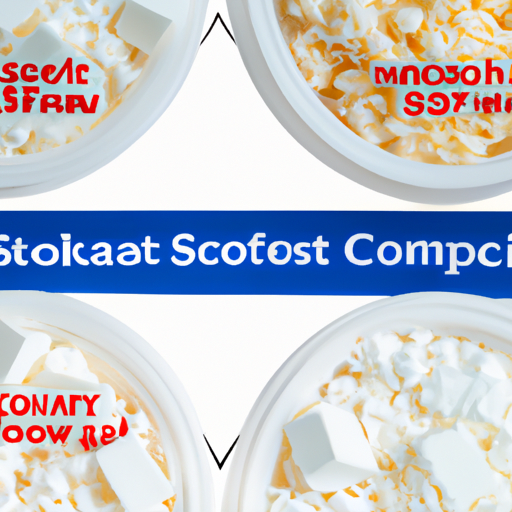 Which brands offer low sodium cottage cheese for a reduced sodium option?