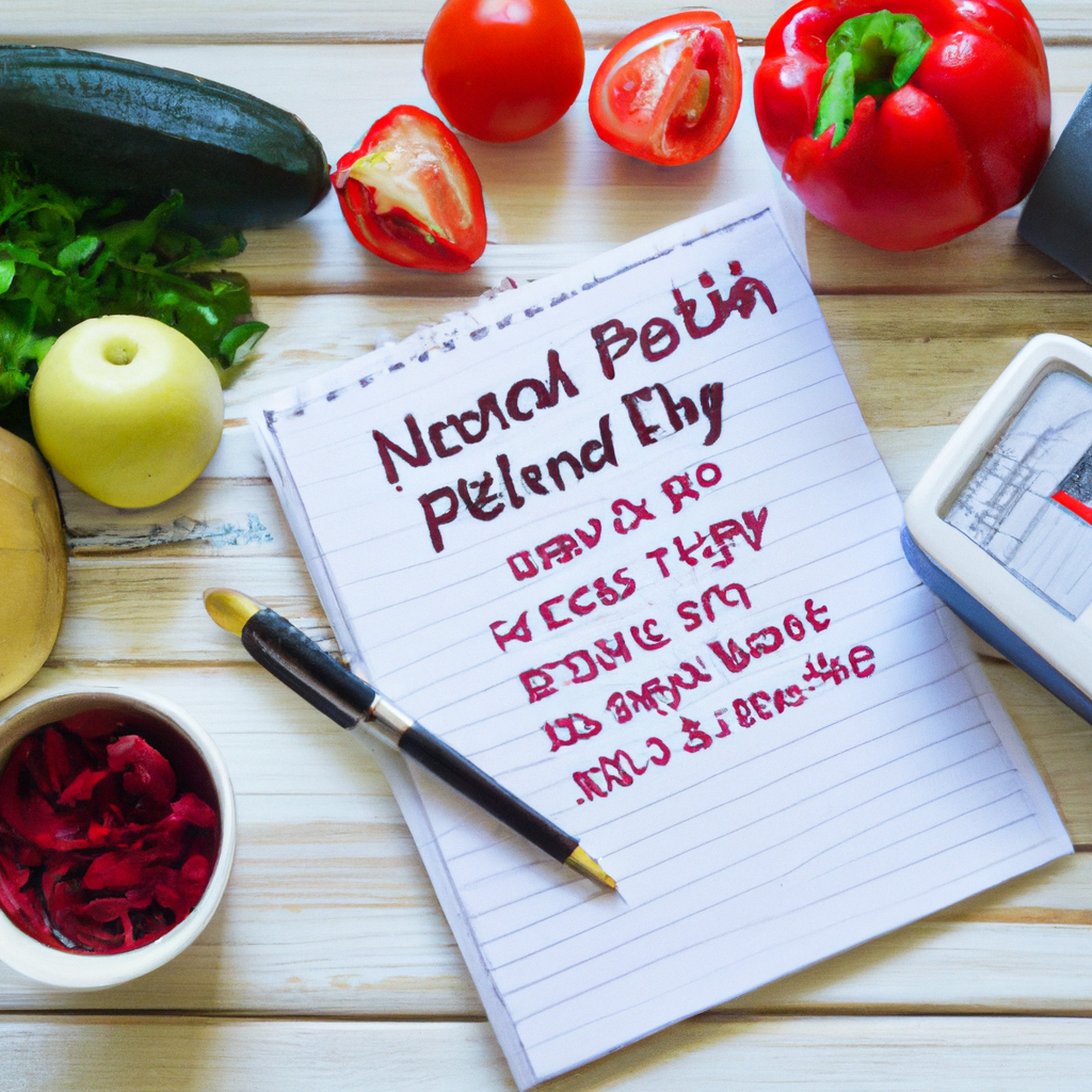 7-Day Diet Plan for High Blood Pressure: Promoting Heart-Healthy Eating Habits